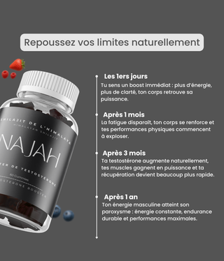 Gummies Shilajit - Najah Nutrition