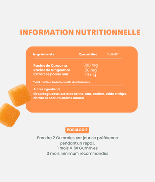 Gummies Gingembre - Najah Nutrition